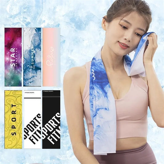 Full color microfiber cooling towel