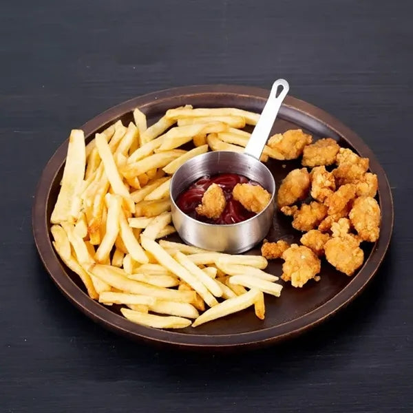 Stainless Steel Mini Sauce Cup With Handle