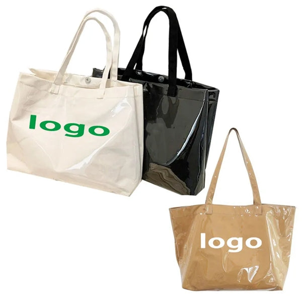 Large Capacity Water Resistant Canvas Shoulder Tote Bag