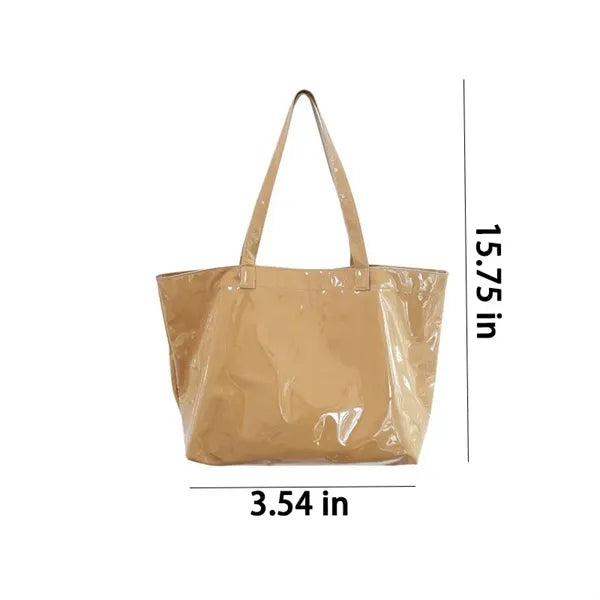 Large Capacity Water Resistant Canvas Shoulder Tote Bag