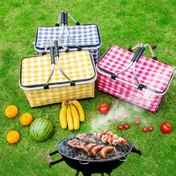 Foldable Insulated Picnic Basket