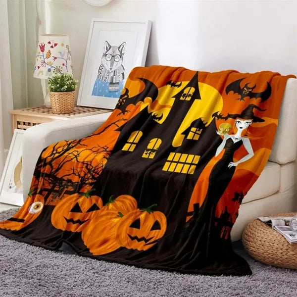 50" x 60" Plush Flannel Throw Sublimation Blanket 300GSM