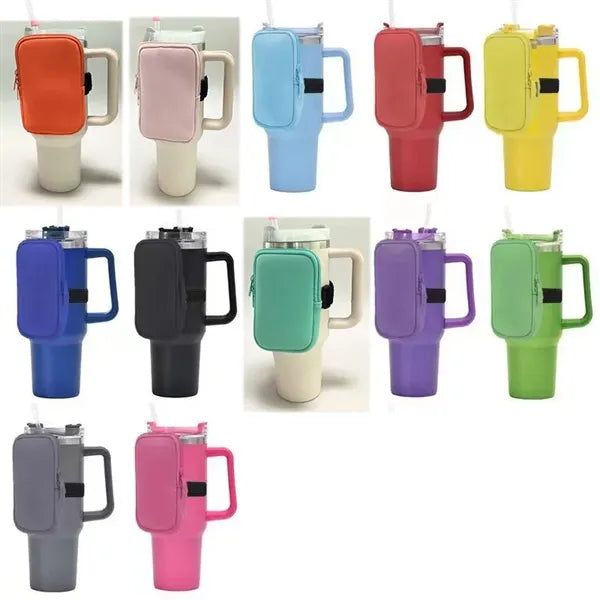 Water Bottle Neoprene Pouch for 40oz Tumbler Accessories
