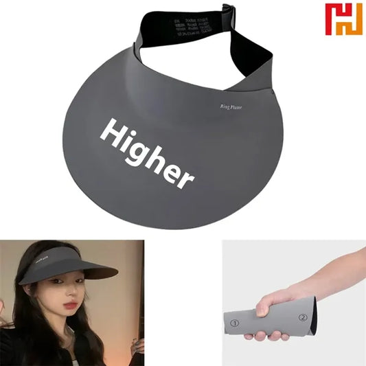 Summer Folding Hollow Top Sun Hat