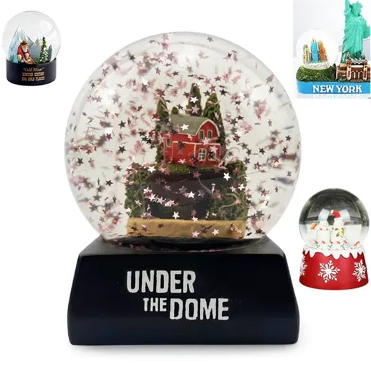 Fully Custom Crystal Snow Globe Ball