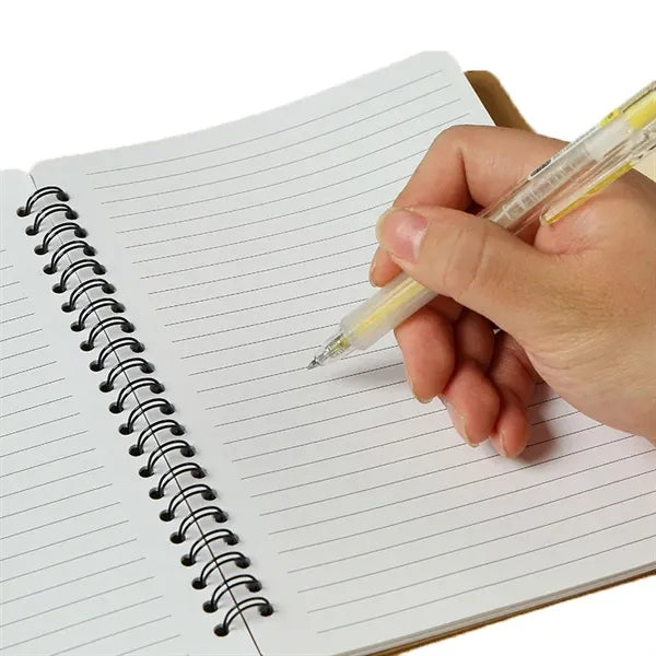 Two Different Sizes Spiral Notepad With Pen Set