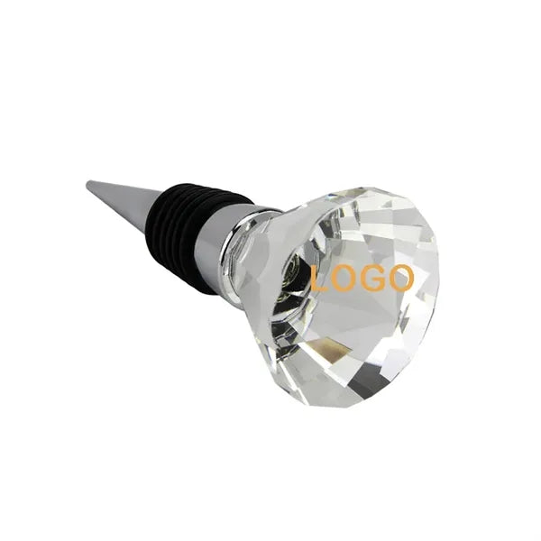 Crystal Diamond Wine Bottle Stopper