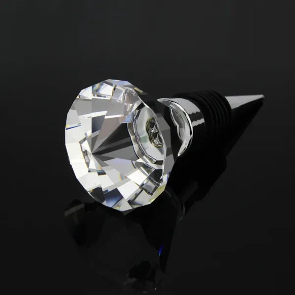 Crystal Diamond Wine Bottle Stopper