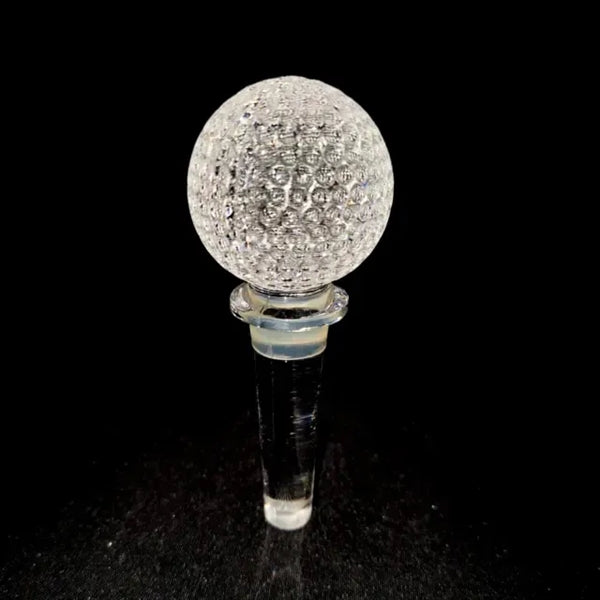 Crystal Golf Ball Wine Stoppers