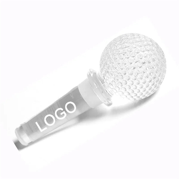 Crystal Golf Ball Wine Stoppers