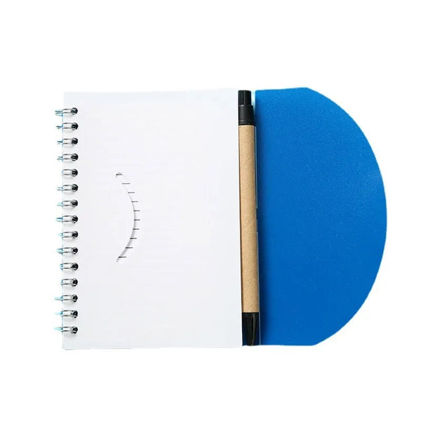 PP Cover Spiral Notebook With Pen Holder