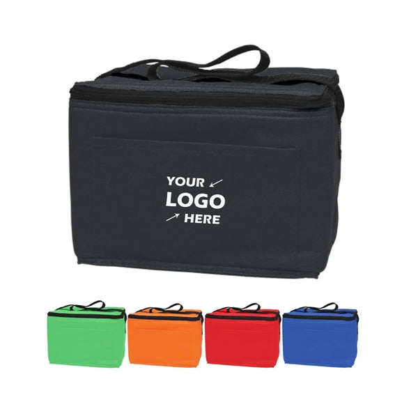 Non-Woven Fabric Cooler Bag With Pocket