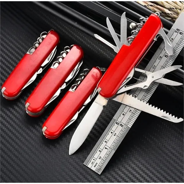 11-in-1 Multi-Tool Swiss Army Knife