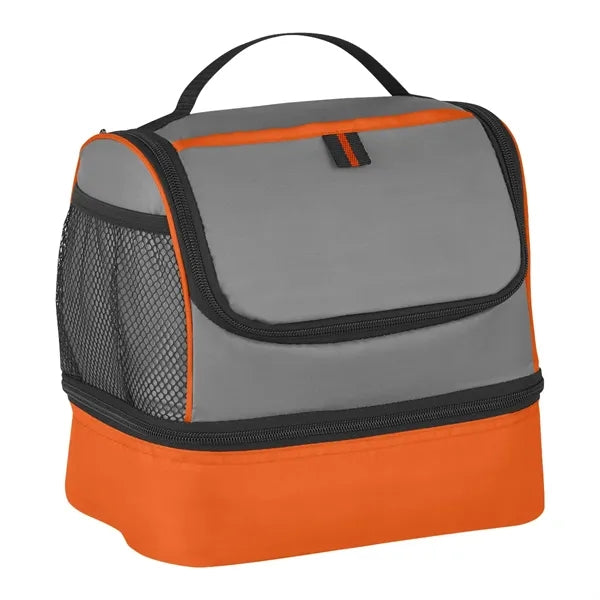 Two Compartment Lunch Bag