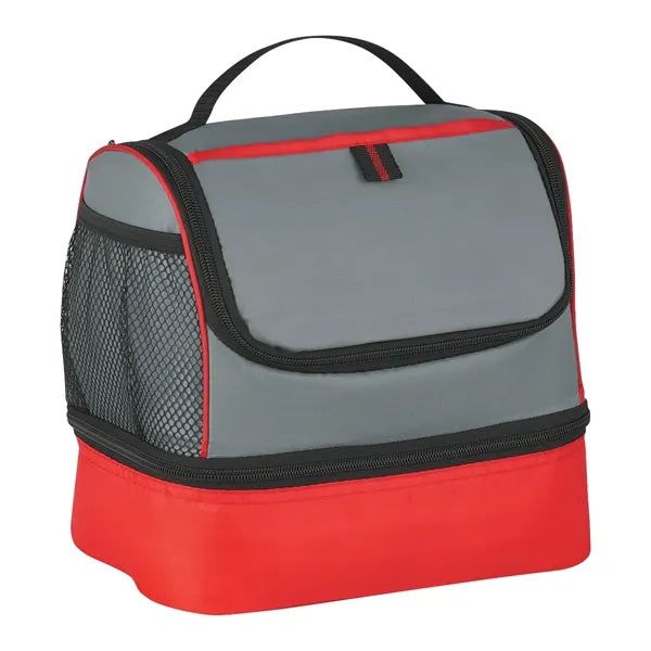 Two Compartment Lunch Bag