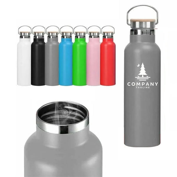 25oz Portable Double Wall Insulated Water Bottle