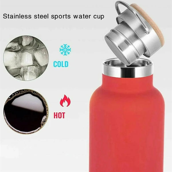 25oz Portable Double Wall Insulated Water Bottle