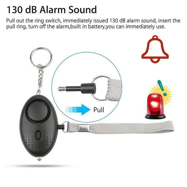 Personal Alarm with LED Light