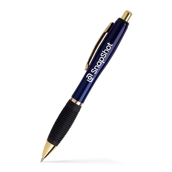 El-Gripper Click Pen - Gold Accents
