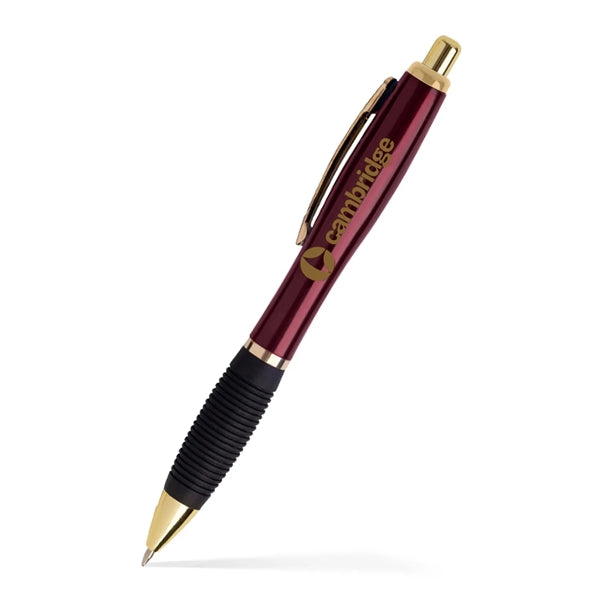 El-Gripper Click Pen - Gold Accents