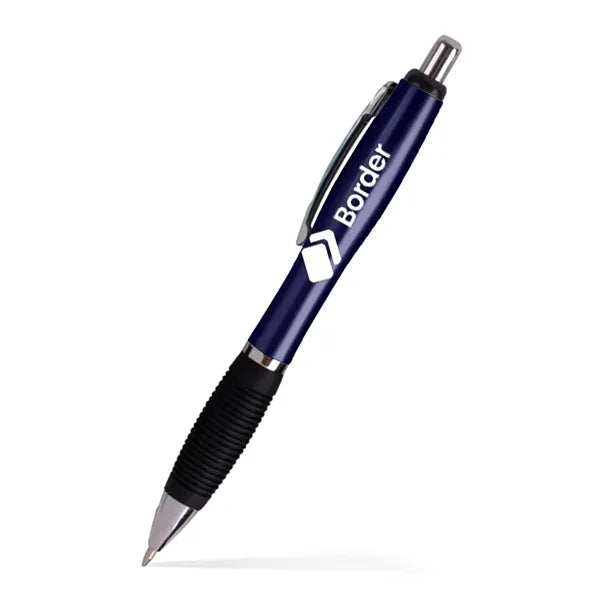 El-Gripper Click Pen - Silver Accents