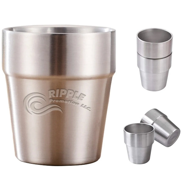BBQ Party Home Office Driving Stainless Steel Metal Cups
