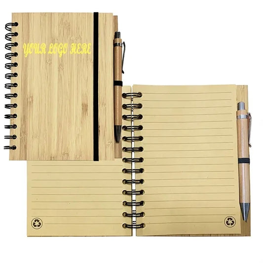 Bamboo Notebook And Pen