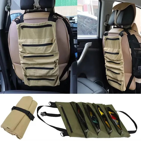 Multi-Purpose Canvas Roll Up Organizer