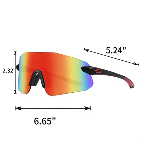 Polarized Sports Glasses Ski Goggles Snow Sunglasses