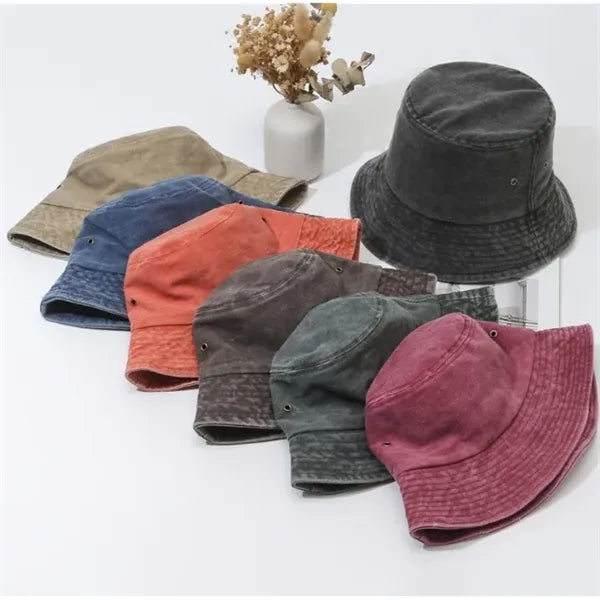 Denim Bucket Hat