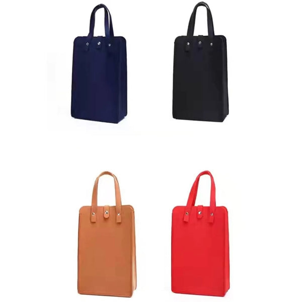Double Wine Carrier Bag Elegant Gift Packaging
