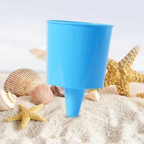 Beach Multifunctional Sand Cup Holder