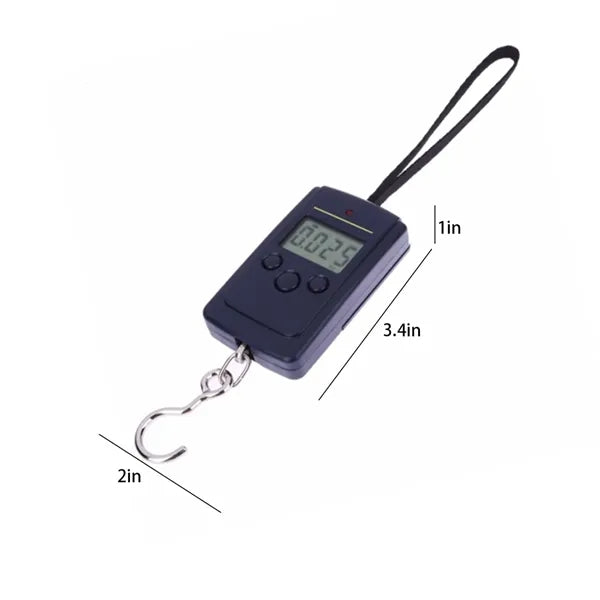 88lb Outdoor Luggage Kitchen Hanging Mini Digital Scale