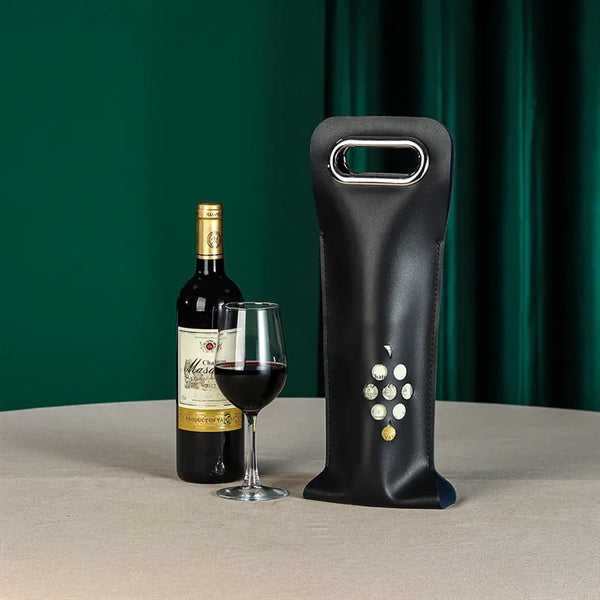 Wine Box Leather Gift Bag Handbag