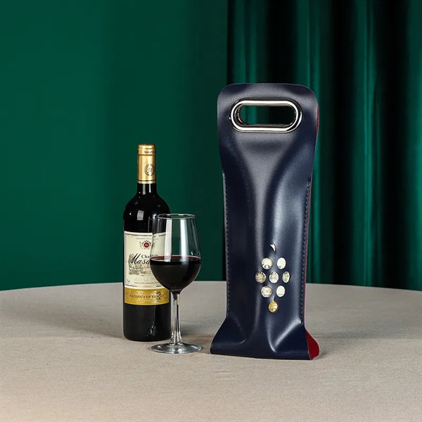 Wine Box Leather Gift Bag Handbag