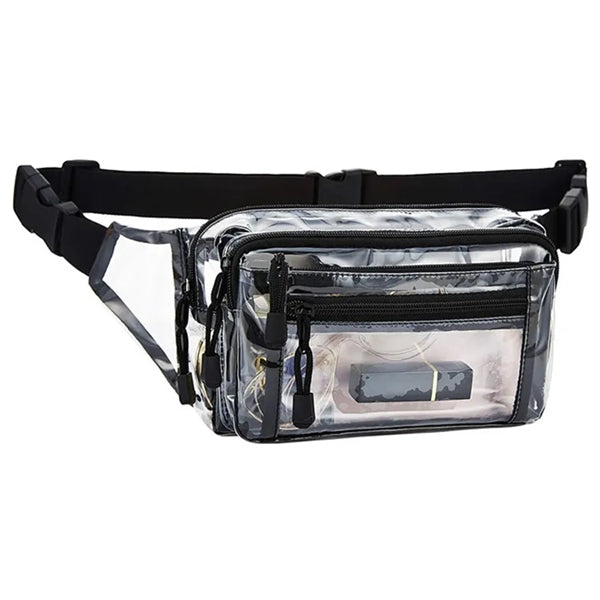 PVC Clear Waist Bag Outdoor Sports Diving Drift Backpack