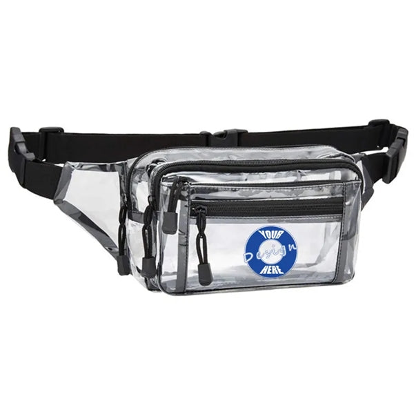 PVC Clear Waist Bag Outdoor Sports Diving Drift Backpack