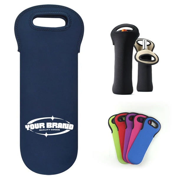Durable Single Bottle Wine Tote Beer Champagne Bag