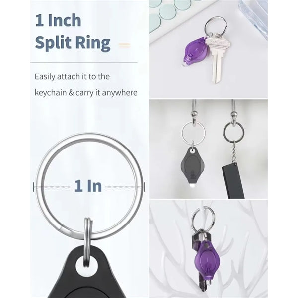 Mini UV LED Keychain