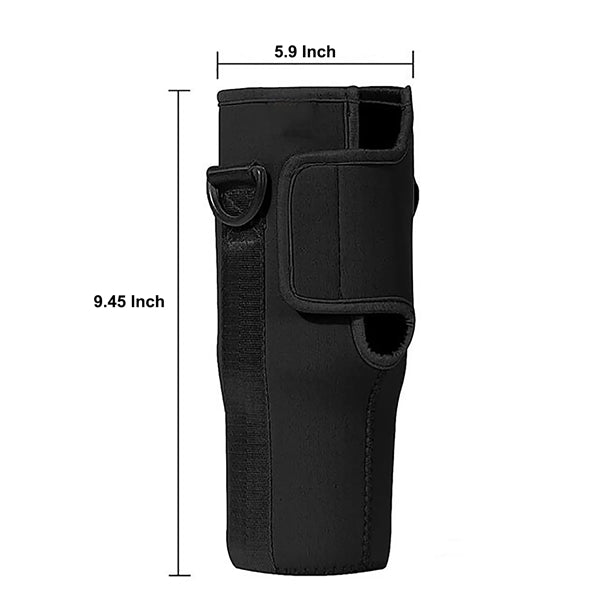 40 Oz Insulated Tumbler Sleeve Bag With Strap & Carabiner