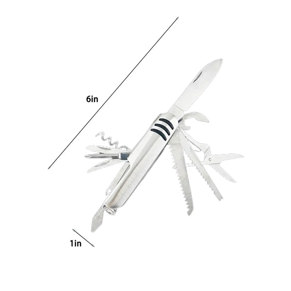 11-in-1 Outdoor Multifunctional Pocket Swiss Knife