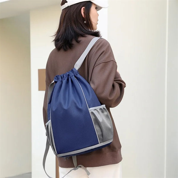 Outdoor Sports Bag with Drawstring Closure