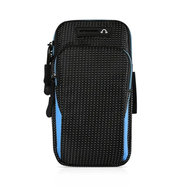 Stitching Color Waterproof Phone Arm Band