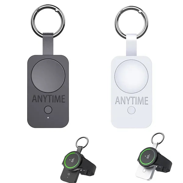 Portable Wireless Travel Keychain Watch Charger