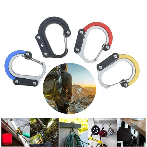 Carabiner Gear Clip and Hook