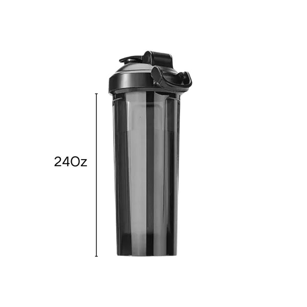 24oz Protein Blender Fitness Shaker Bottle