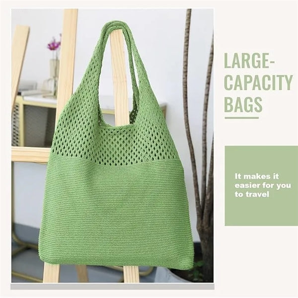 Summer Hobo Crochet Beach Tote Shoulder Bag For Women