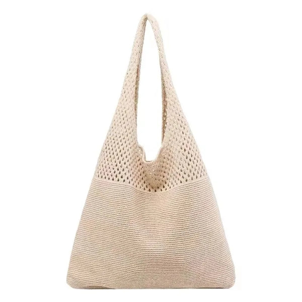 Summer Hobo Crochet Beach Tote Shoulder Bag For Women