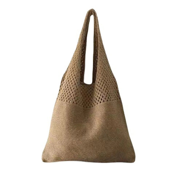 Summer Hobo Crochet Beach Tote Shoulder Bag For Women