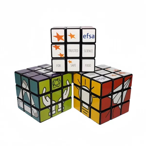 Puzzle Cube Full Color Process Printing Low Quantity